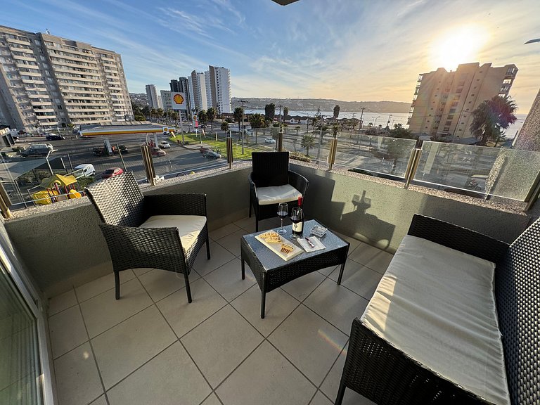 Frente a la playa Herradura