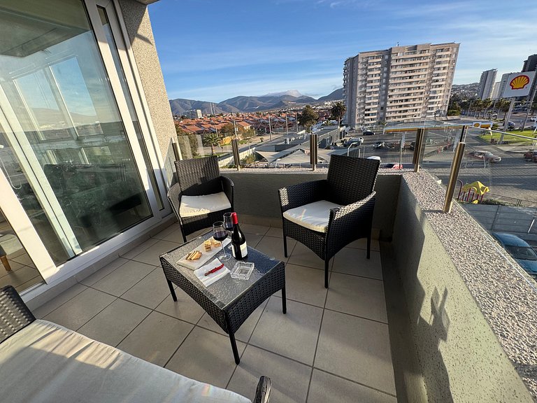 Frente a la playa Herradura