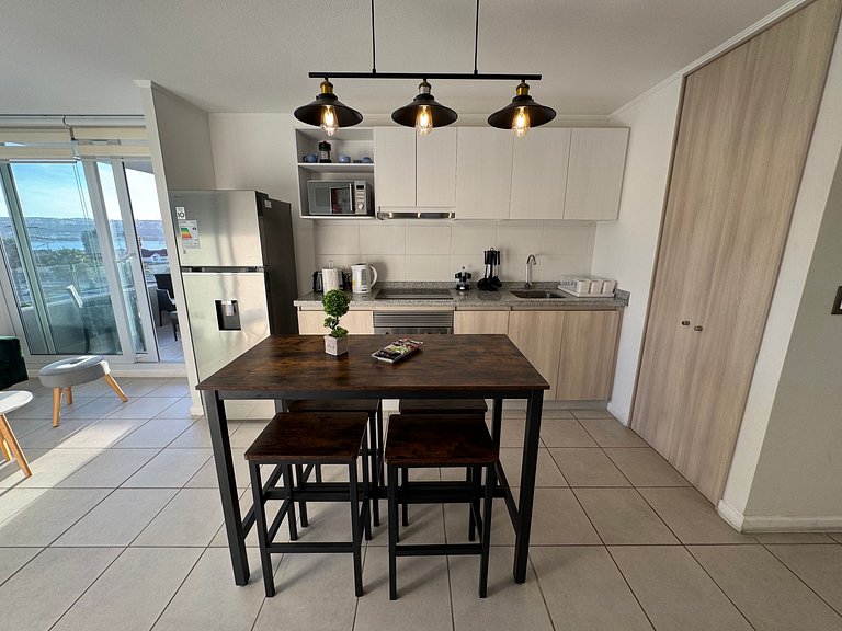 Frente a la playa Herradura